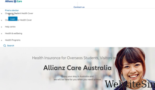 allianzcare.com.au Screenshot