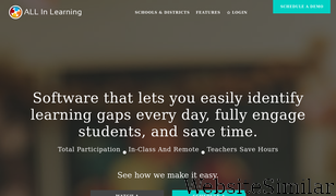 allinlearning.com Screenshot