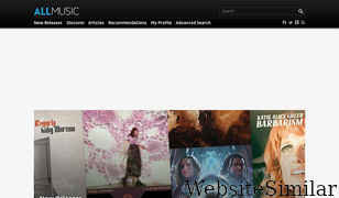 allmusic.com Screenshot