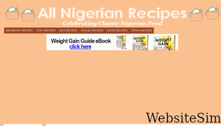 allnigerianrecipes.com Screenshot