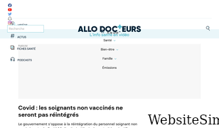 allodocteurs.fr Screenshot