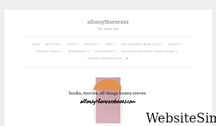 allonsythornraxxbooks.com Screenshot