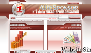 allosponsor.com Screenshot