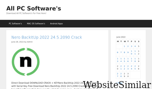 allpcsoftwares.info Screenshot