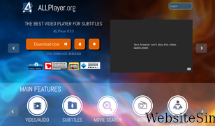 allplayer.org Screenshot