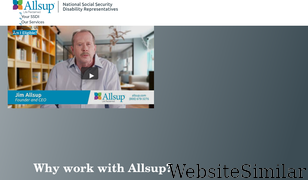 allsup.com Screenshot