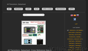 alltransistors.com Screenshot