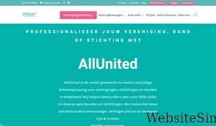 allunited.nl Screenshot