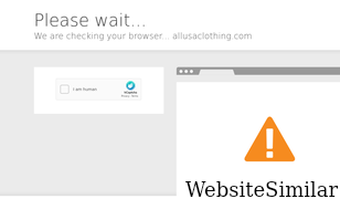 allusaclothing.com Screenshot