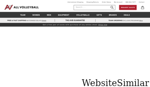 allvolleyball.com Screenshot