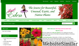 almostedenplants.com Screenshot