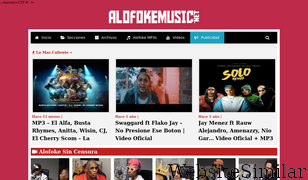 alofokemusic.net Screenshot