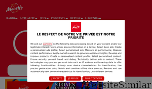 alouette.fr Screenshot