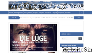 alpenschau.com Screenshot