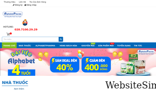 alphabetpharma.com.vn Screenshot