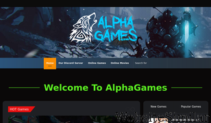 alphagames4u.com Screenshot