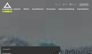 alpinewelten.com Screenshot