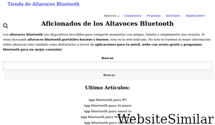altavocesdebluetooth.com Screenshot