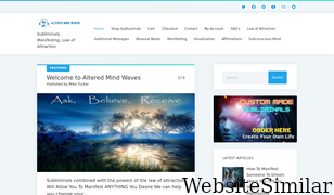 alteredmindwaves.com Screenshot