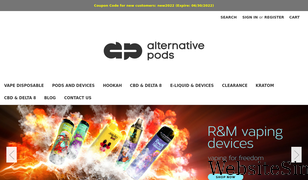 alternativepods.com Screenshot