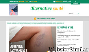 alternativesante.fr Screenshot