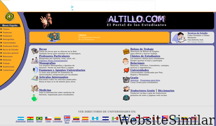 altillo.com Screenshot