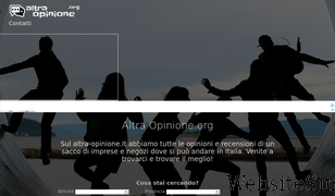 altraopinione.org Screenshot