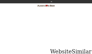 alwayslovebeer.com Screenshot