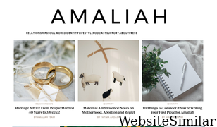 amaliah.com Screenshot