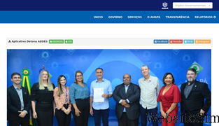 amapa.gov.br Screenshot