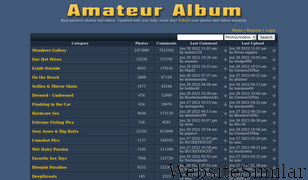 amateuralbum.net Screenshot