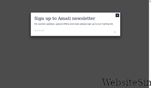amati.com Screenshot
