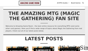 amazinggameroom.com Screenshot