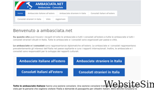 ambasciata.net Screenshot
