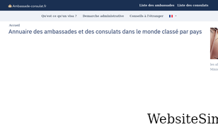 ambassade-consulat.fr Screenshot