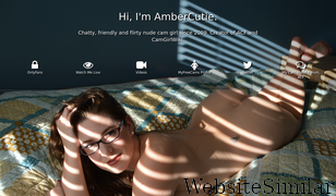 ambercutie.com Screenshot