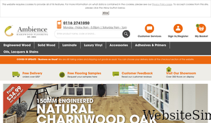 ambiencehardwoodflooring.co.uk Screenshot