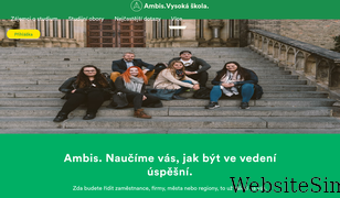 ambis.cz Screenshot