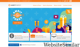ambitenergy.com Screenshot