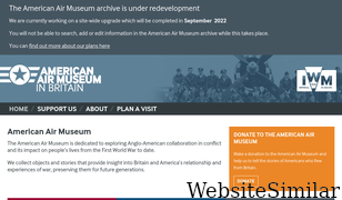 americanairmuseum.com Screenshot