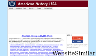 americanhistoryusa.com Screenshot