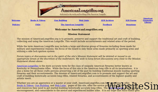 americanlongrifles.org Screenshot