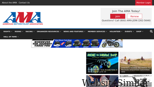 americanmotorcyclist.com Screenshot