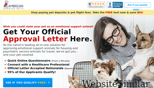 americanservicepets.com Screenshot