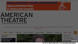 americantheatre.org Screenshot