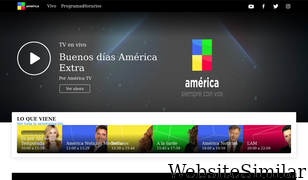 americatv.com.ar Screenshot