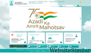 amfiindia.com Screenshot