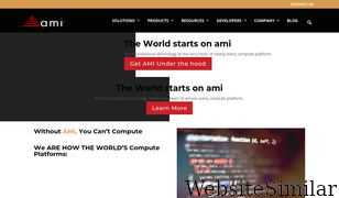 ami.com Screenshot