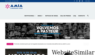 amia.org.ar Screenshot