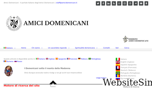 amicidomenicani.it Screenshot